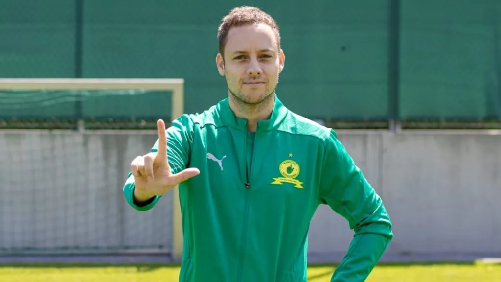 Romain Folz, Mamelodi Sundowns assistant coach. Photo: Mamelodi Sundowns