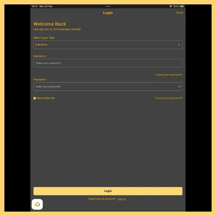 Goldrush App download and login