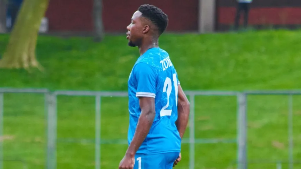 Durban City midfielder Sinamandla Zondi has passed away. Photo Durban City