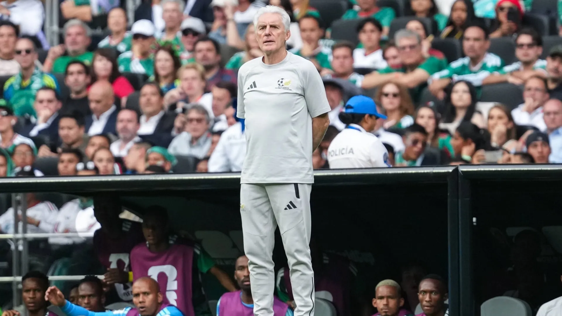 Broos questions Zwane red card & insists Bafana Bafana &lsquo;organisation wa perfect&rsquo; only that World Cup&rsquo;s &lsquo;level is much higher than&hellip;&rsquo;