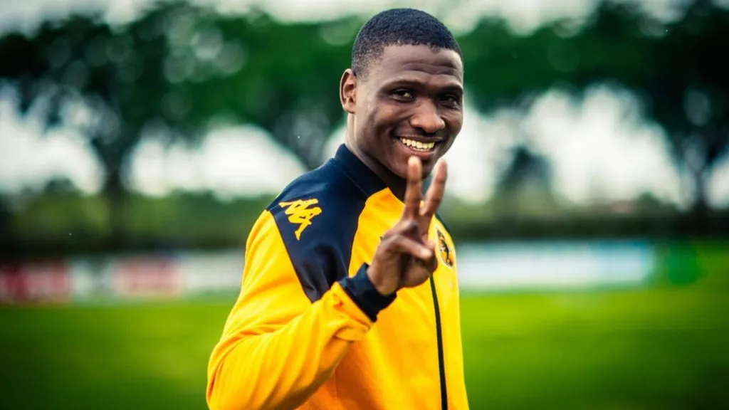 Thatayaone Ditlhokwe in training. Photo &ndash; Kaizer Chiefs