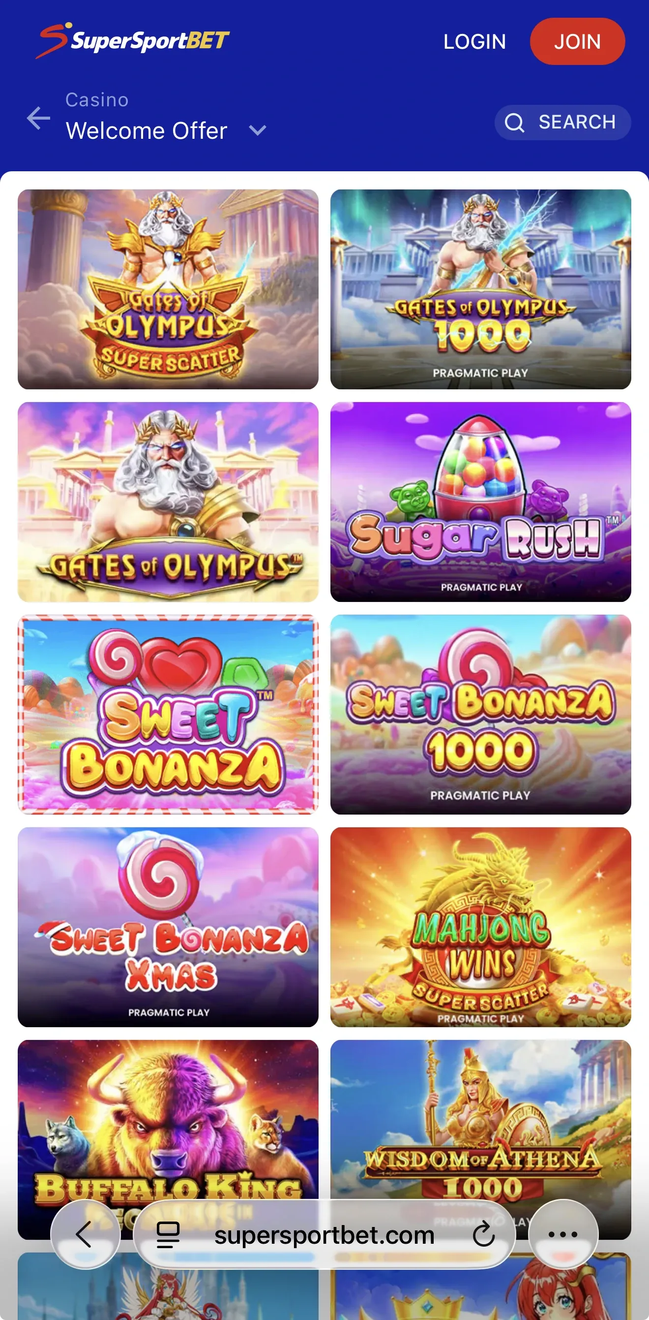 SuperSportBet promo code free spins title