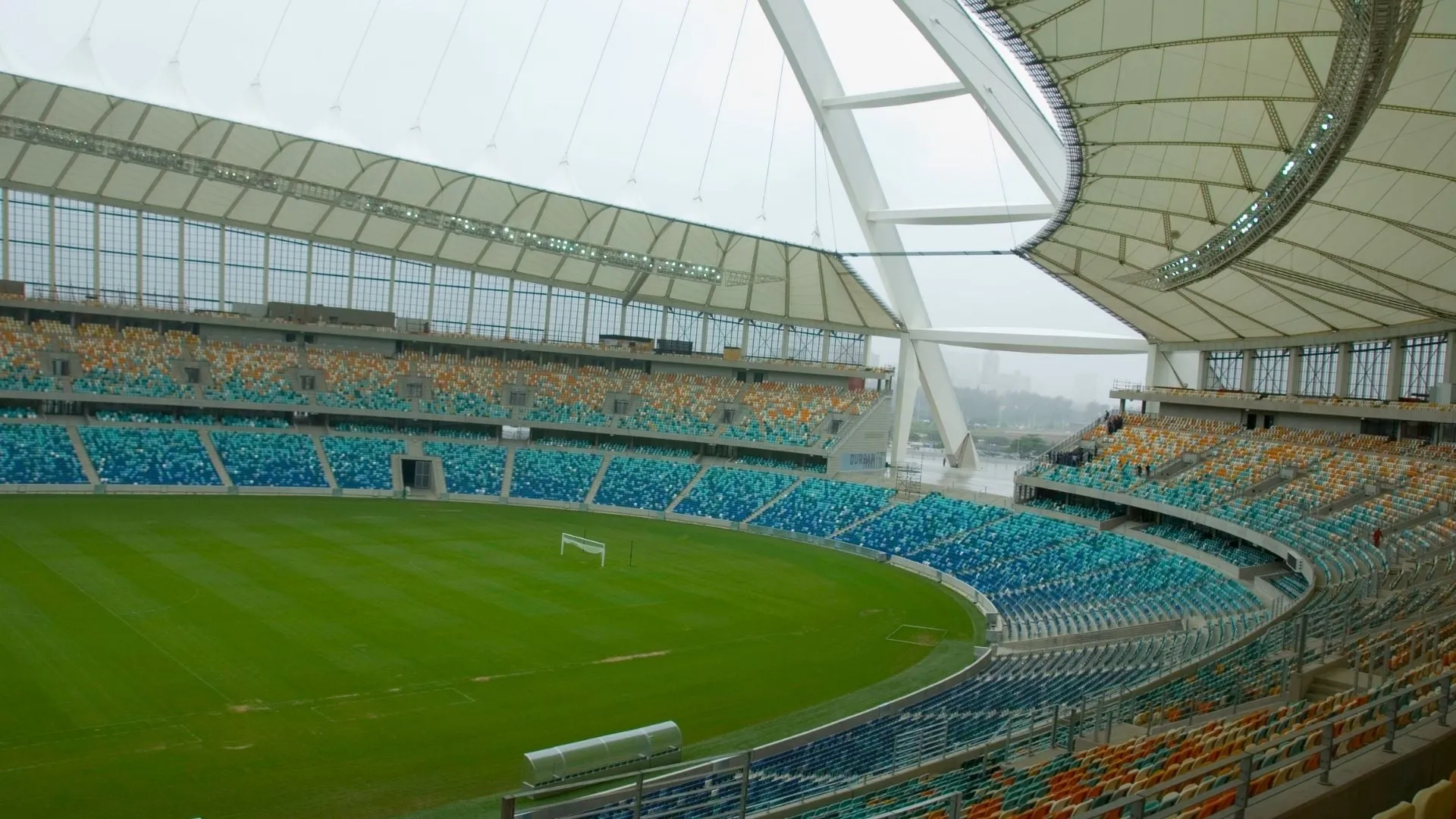 Moses Mabhida Stadium in Durban ahead of the 2010 World Cup.