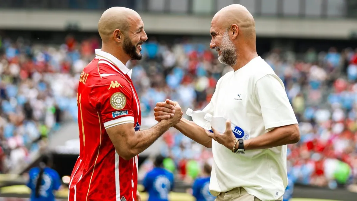 Guardiola shares his thoughts on performance of Lorch & Mailula’s Wydad against Man City