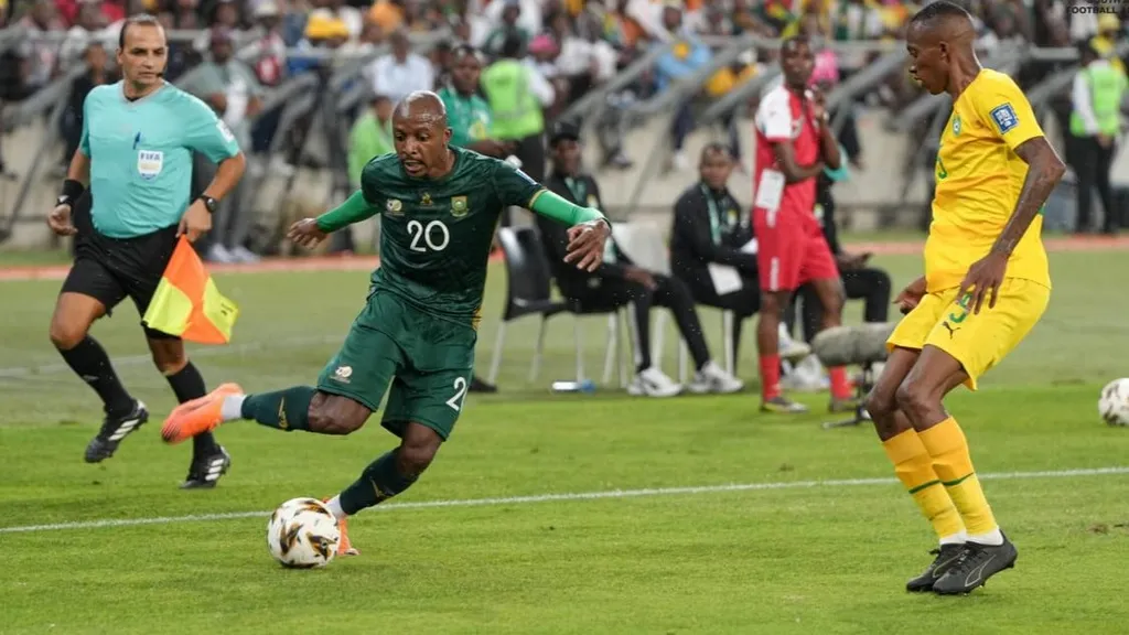Khuliso Mudau Bafana Bafana vs Zimbabwe