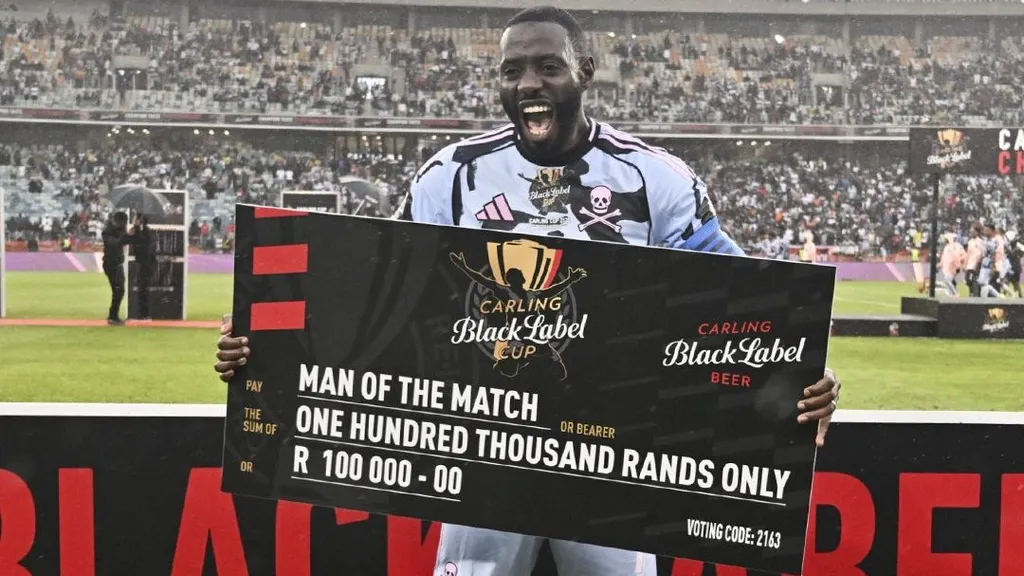 Orlando Pirates defender Deon Hotto.