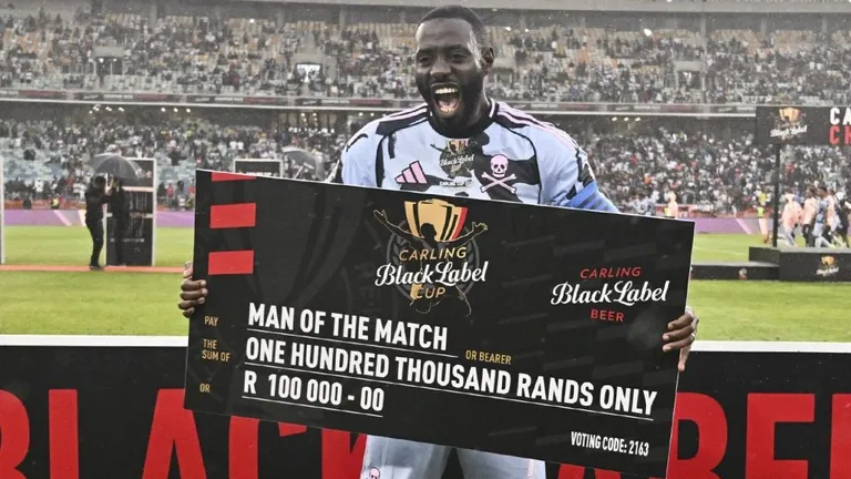 Hotto turns R100k into sheep, goats and chickens after Black Label Cup magic