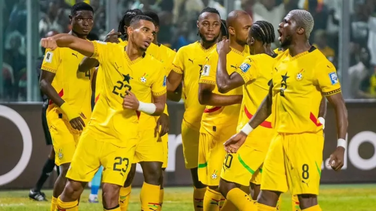 Ghana’s Black Stars confirm their star-less squad for Bafana Bafana duty ahead of AFCON