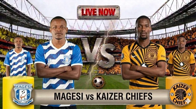 Live: Magesi vs Kaizer Chiefs &ndash; Score updates, goals, lineups & key moments