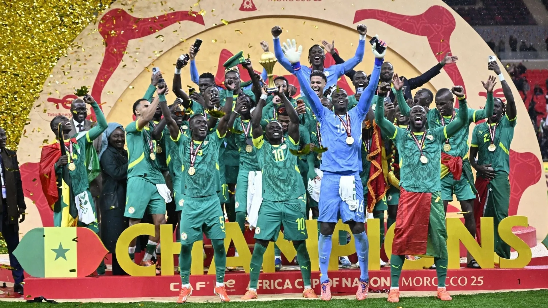 Sadio Mane explains why he did not walk off the pitch with Senegal teammates during AFCON final