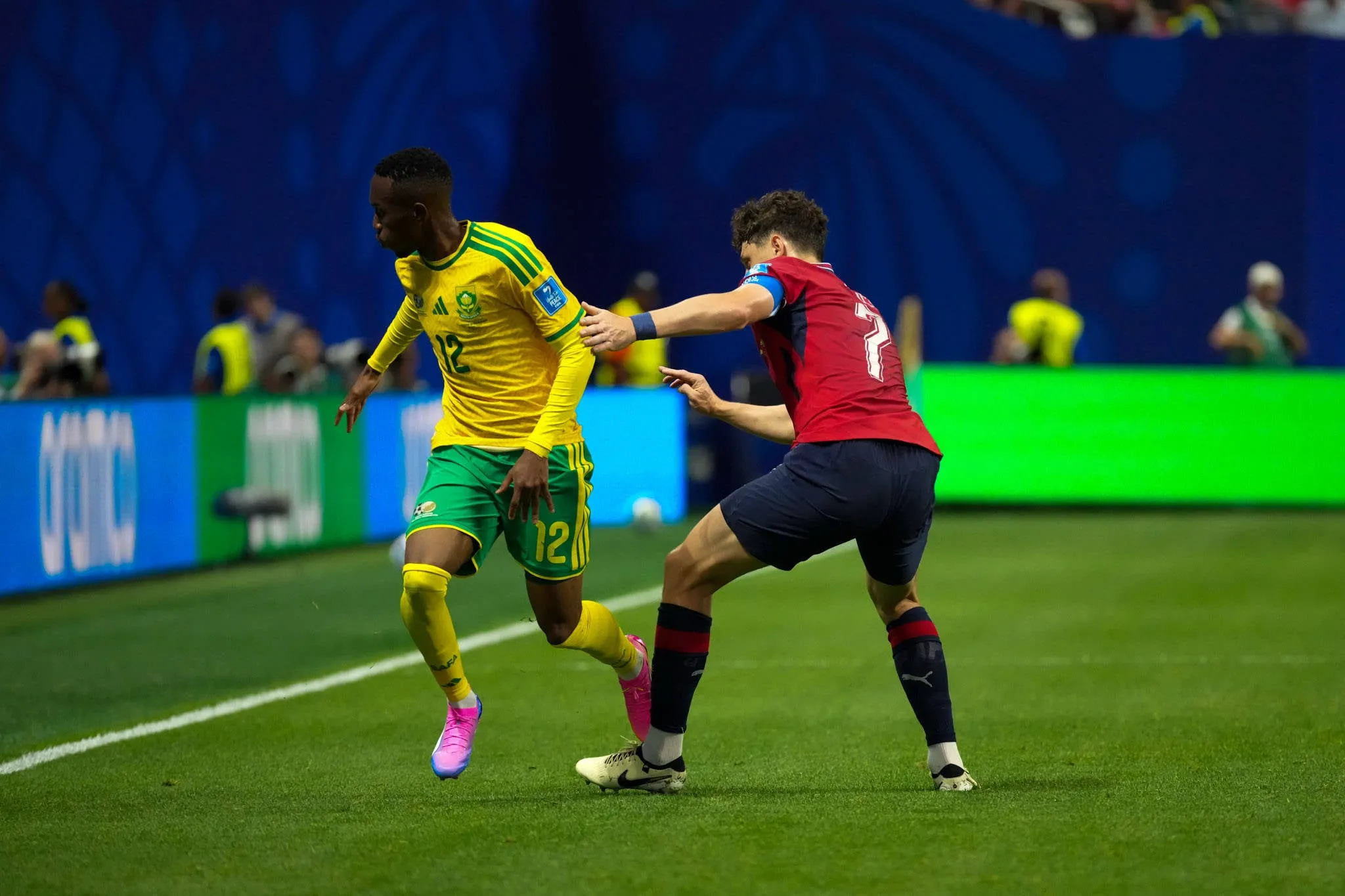 Bafana Bafana midfielder Thapelo Maseko