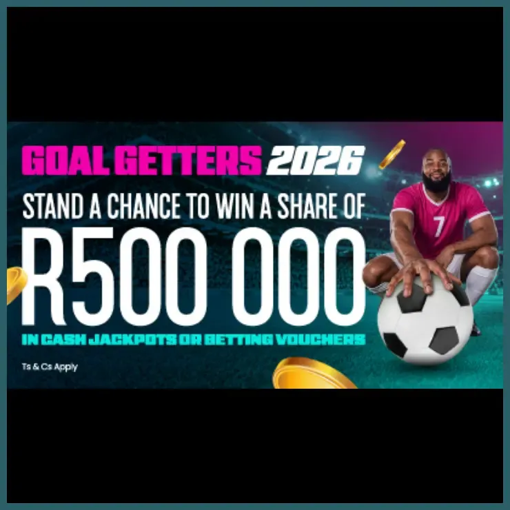 Lucky Fish Goal Getters promotion for 2026 offering R500 000
