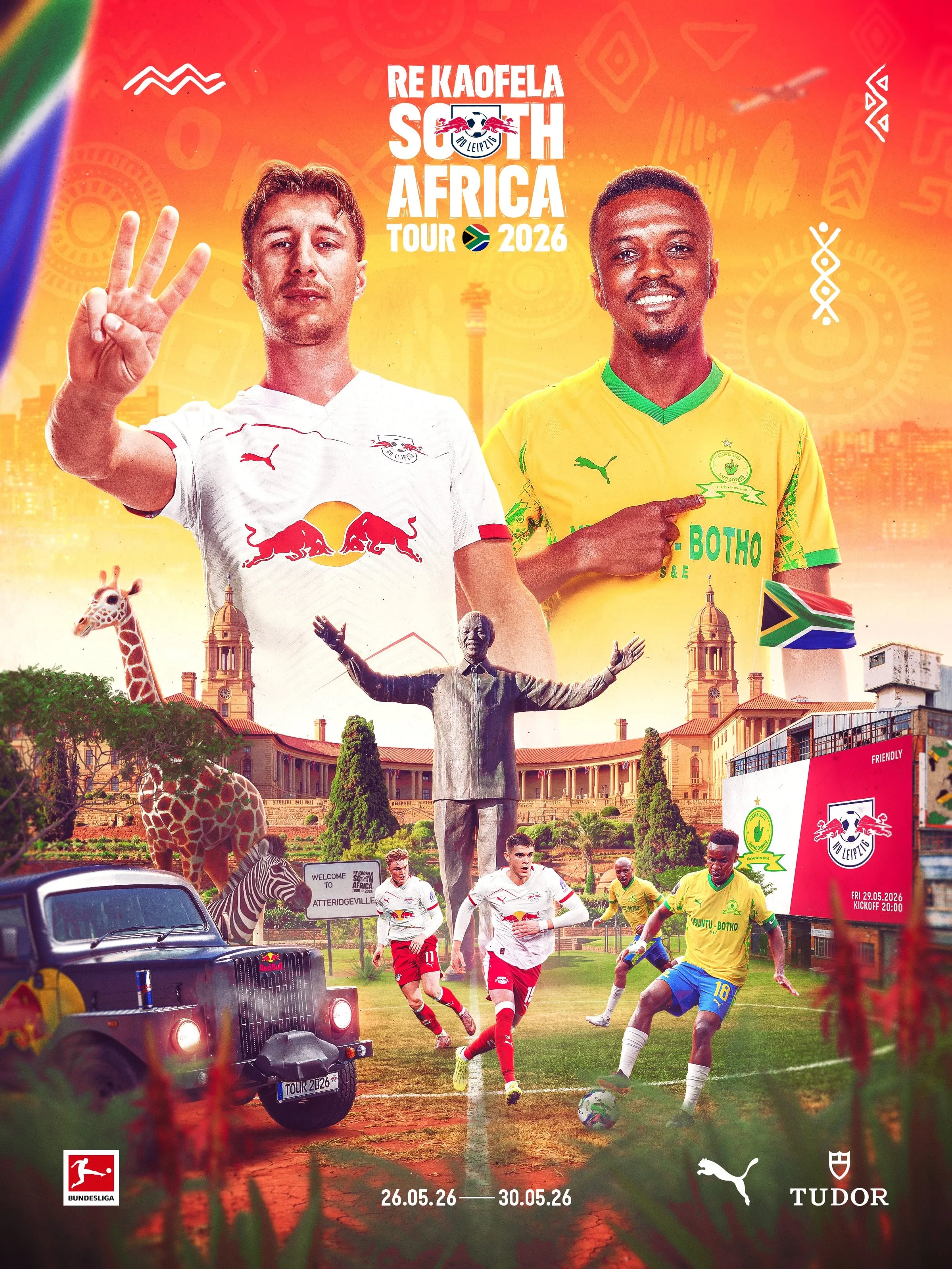 Mamelodi Sundowns vs RB Leipzig tour