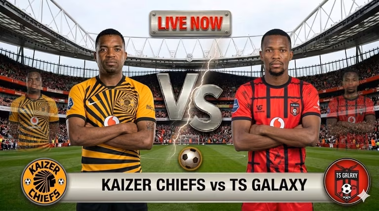 Live: Kaizer Chiefs vs TS Galaxy &ndash; Follow PSL goals, play-by-play & match updates