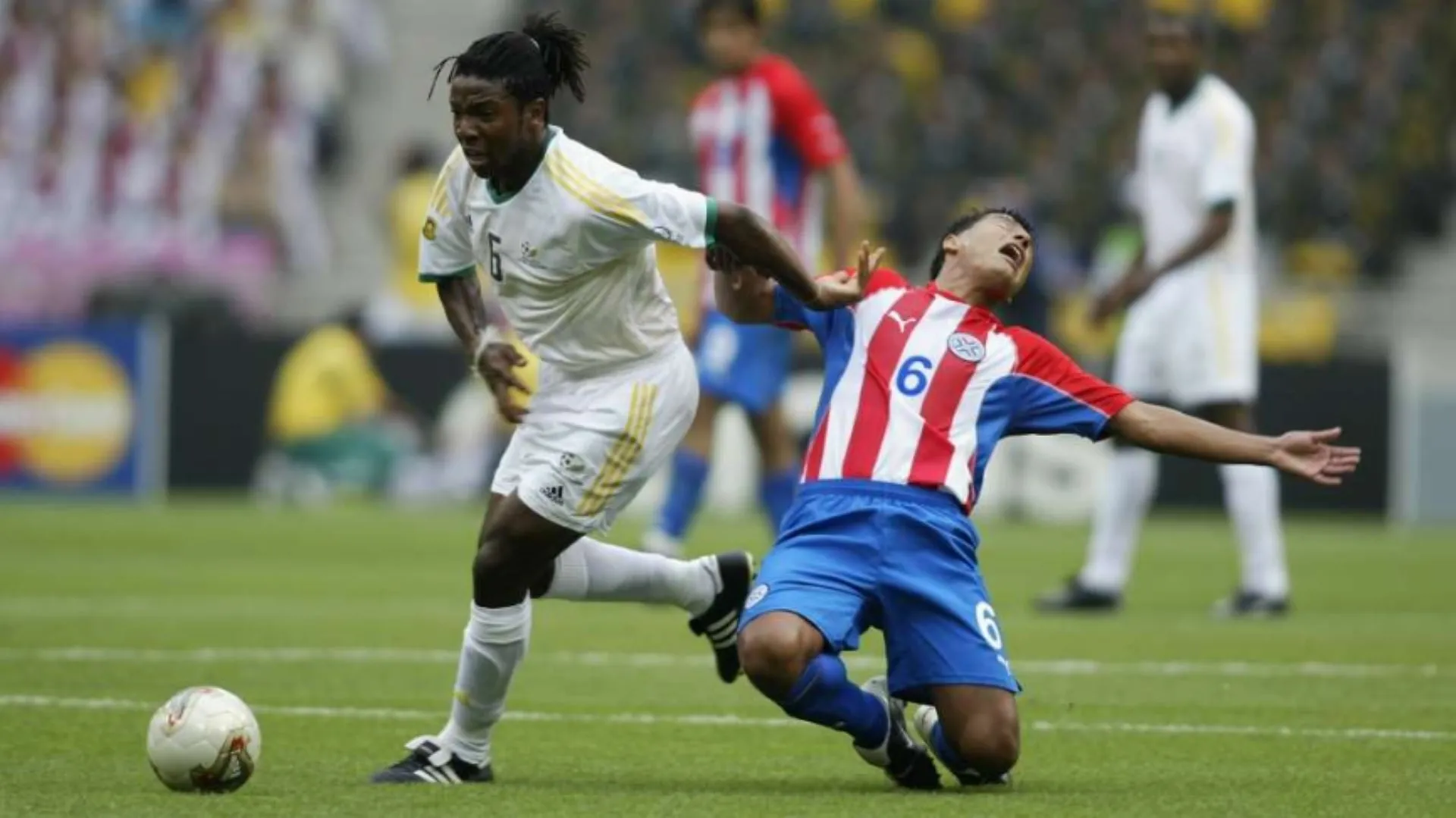 Macbeth Sibaya Bafana Bafana vs Paraguay, 2002