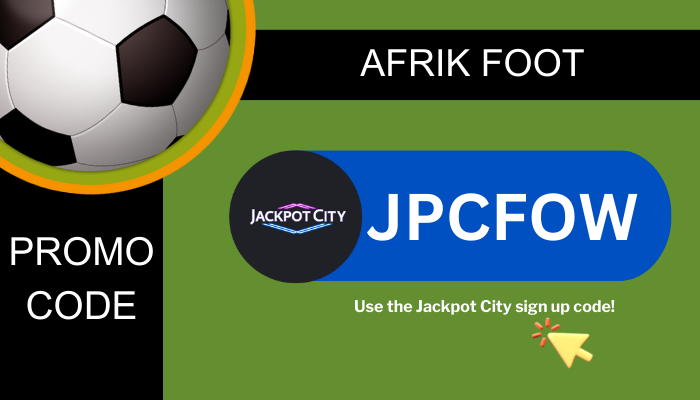 Jackpot City Sign Up Code: Use JPCFOW in South Africa