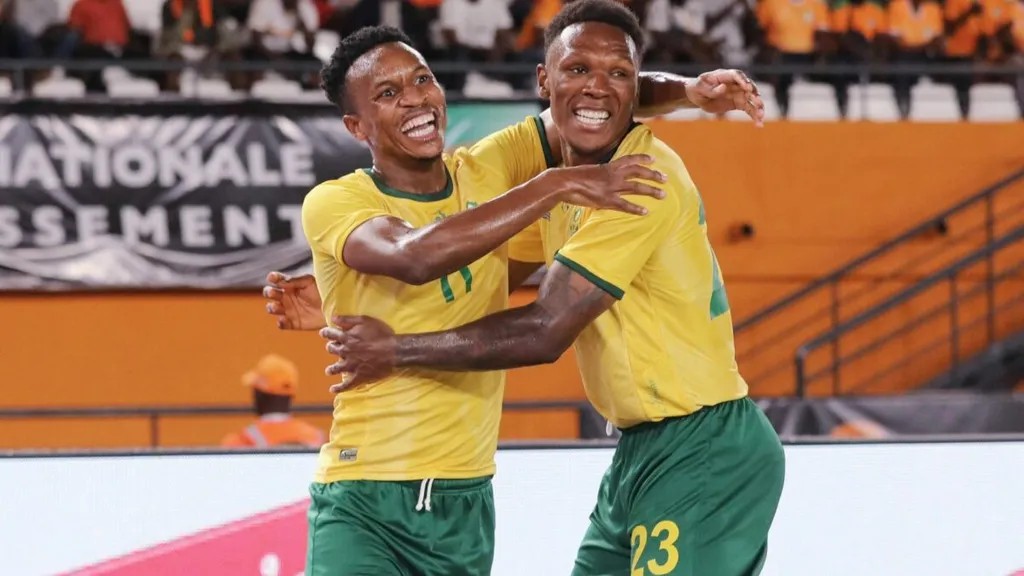 Lebo Mothiba and Themba Zwane