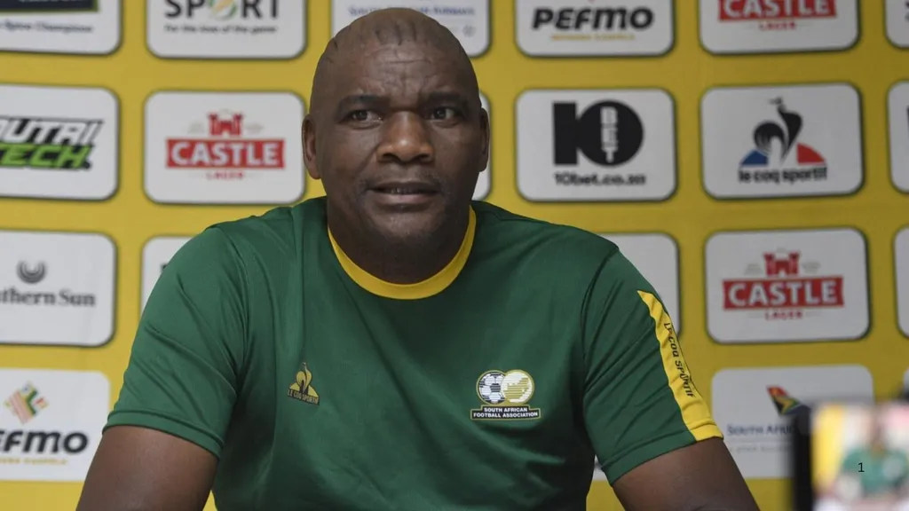 Coach Molefi Ntseki will lead Bafana Bafana at CHAN 2024. Photo &ndash; SAFA