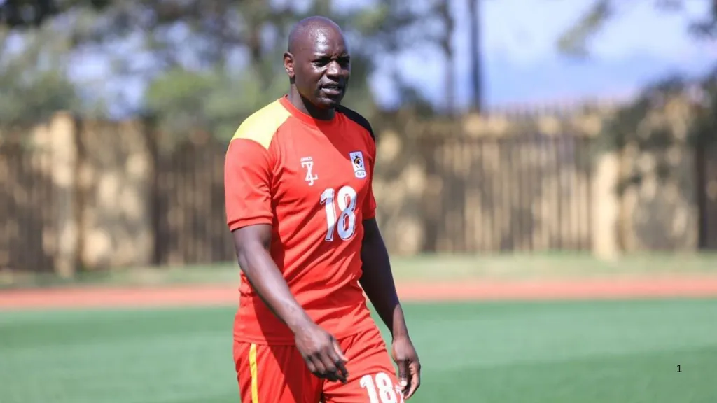 Denis Onyango with the Uganda Cranes. Photo FUFA