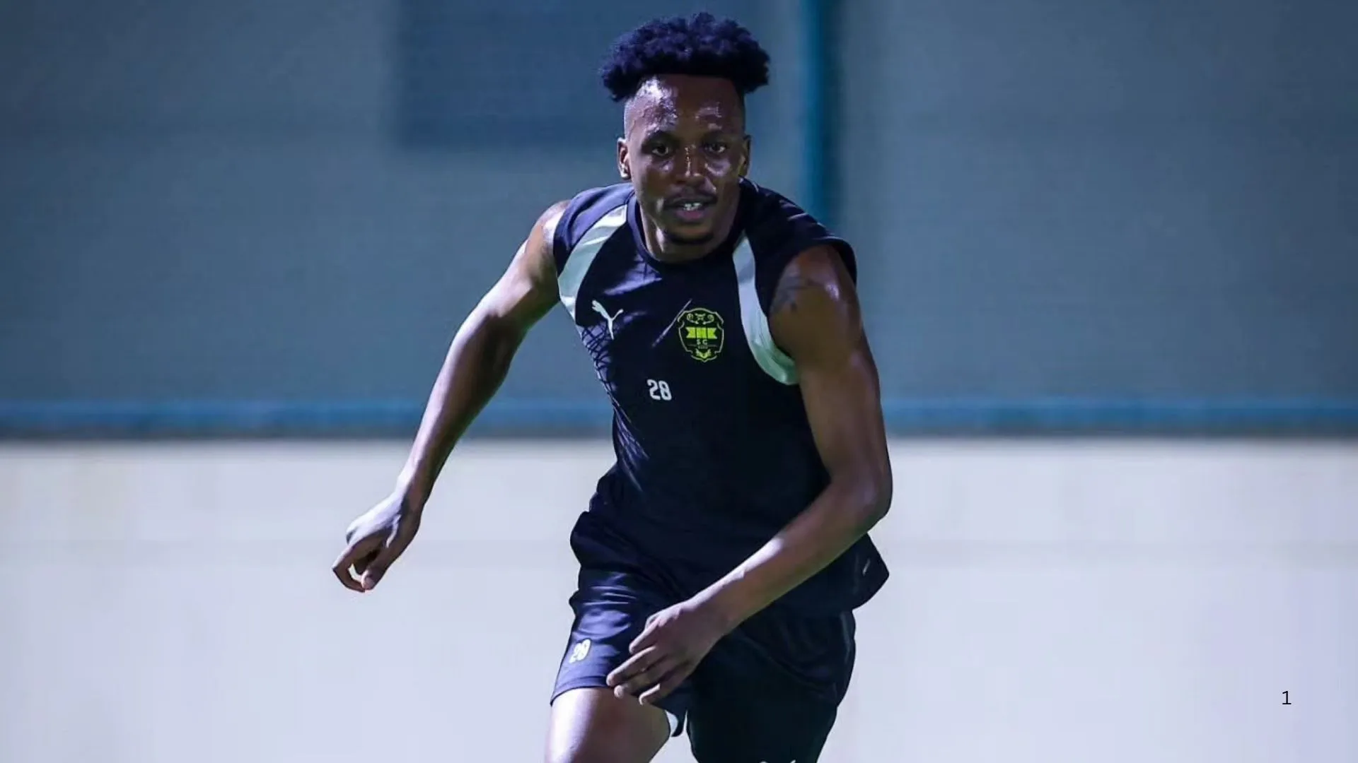 Patrick Maswangayi at Alkhaldiya Sports Club.
