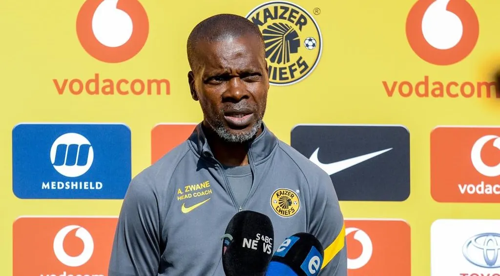 Arthur Zwane during his stint at Kaizer Chiefs.