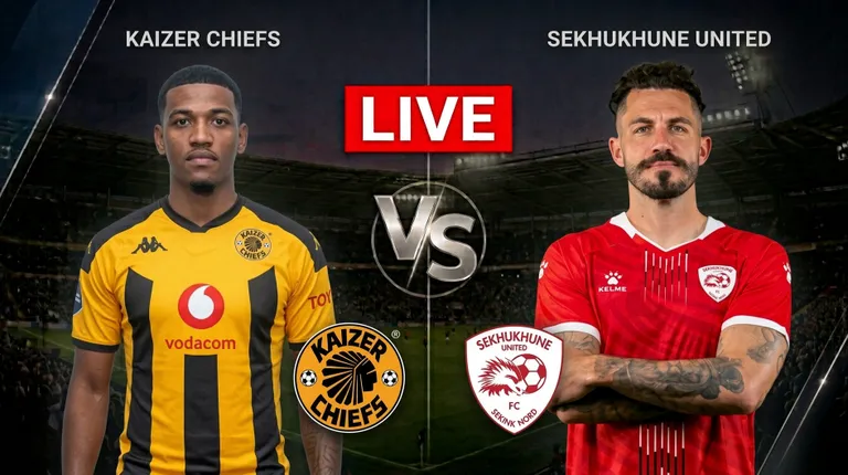 Live: Kaizer Chiefs vs Sekhukhune United &mdash; Scores, goals, updates, Betway Premiership result