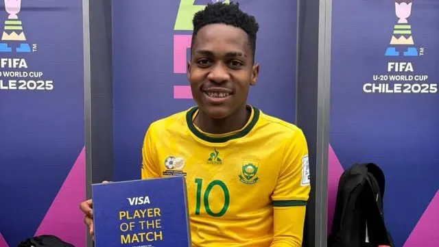 Why Mfundo Vilakazi was named Man of the Match in Amajita’s record FIFA U-20 World Cup Win?