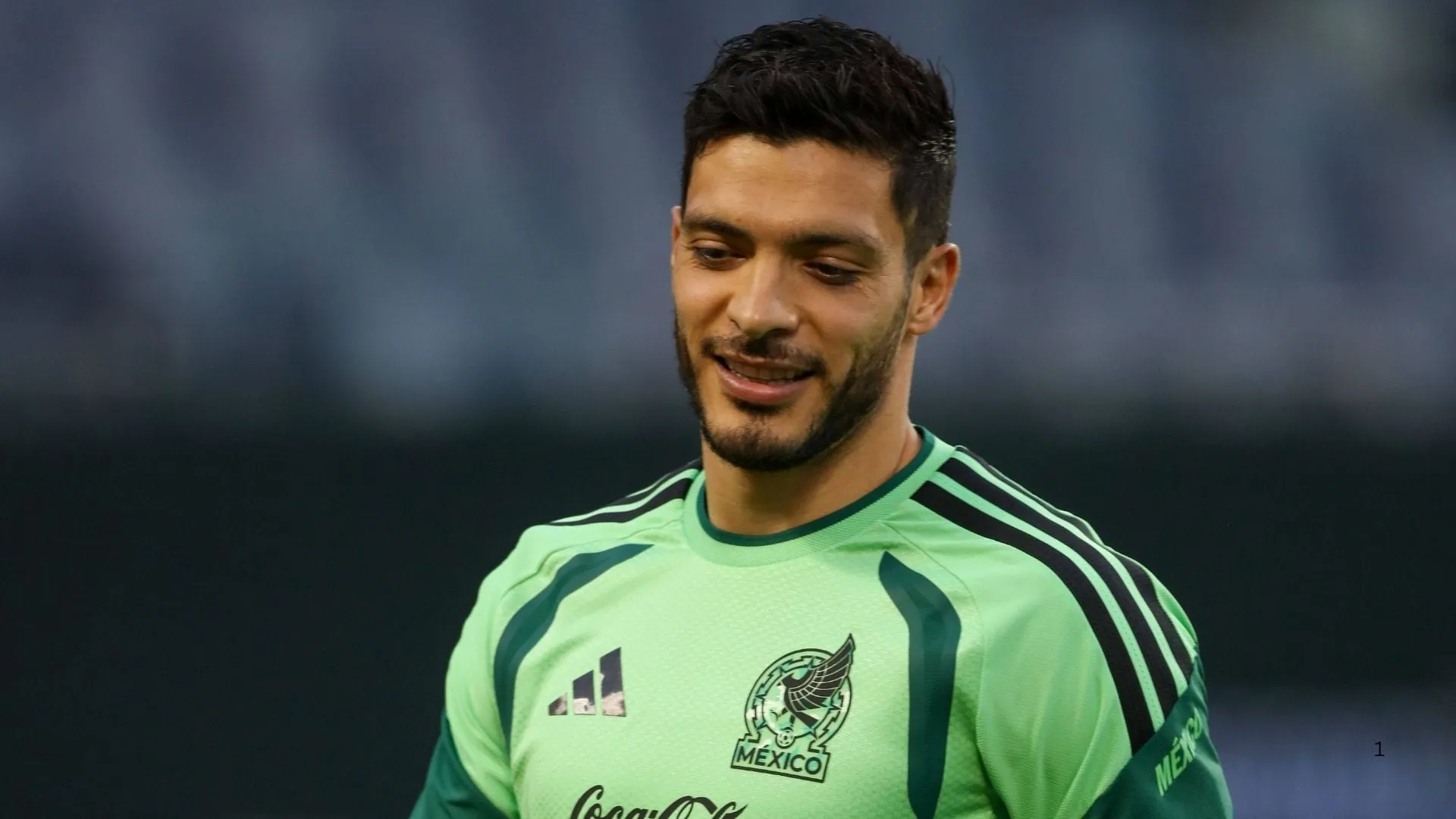 Mexico striker Raul Jimenez.