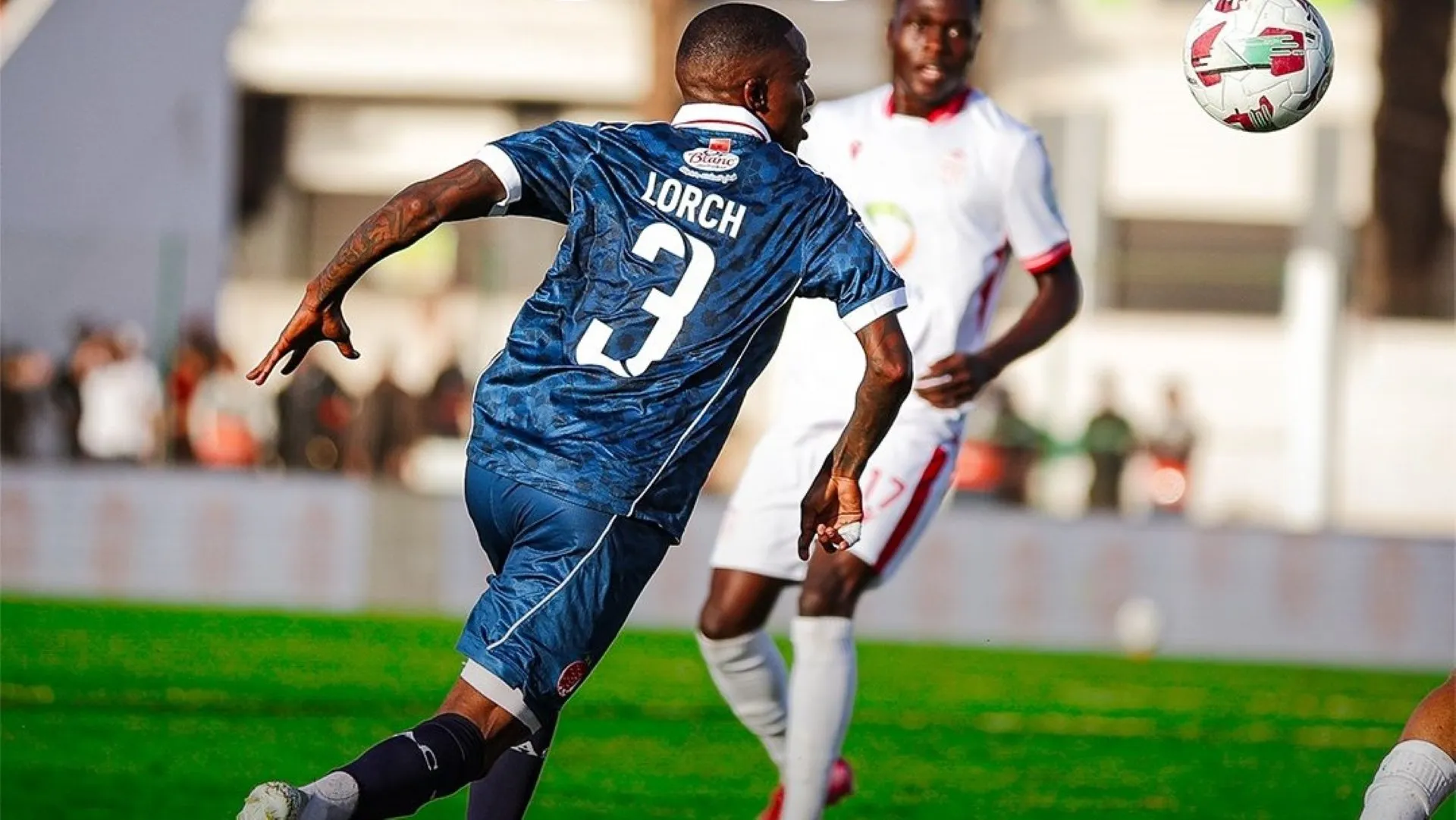 In-form Lorch sends Broos another message as his strike sends Wydad top of table