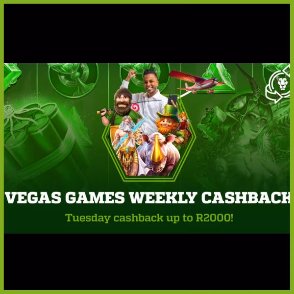 Playabets vegas games cashback promotional banner.