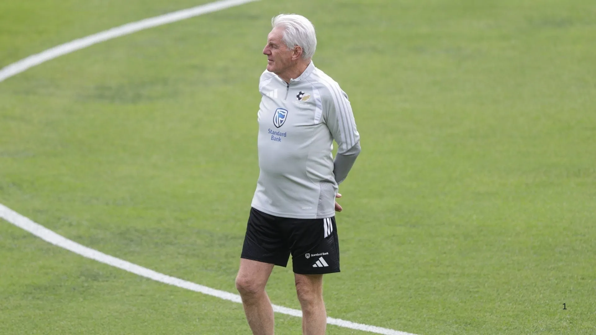 Hugo Broos, coach of South Africa's Bafana Bafana in Pachuca, Mexico. 