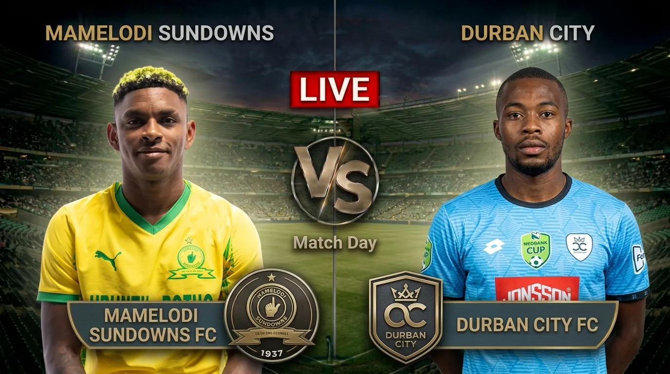 LIVE: Mamelodi Sundowns vs Durban City &ndash; Scores, goals, updates, Betway Premiership result