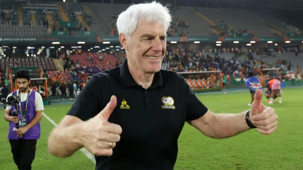 Hugo Broos Bafana Bafana