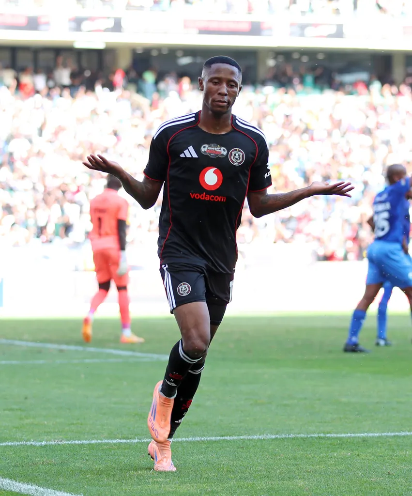 Football – 2025 Carling Knockout Cup – Semifinal – Richards Bay v Orlando Pirates – Moses Mabhida Stadium – Durban