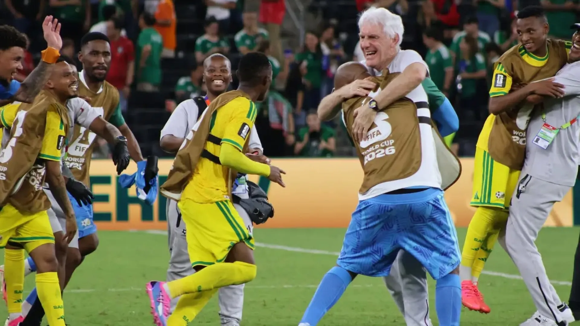 Hugo Broos, Bafana Bafana