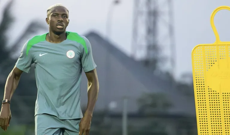 Osimhen Unavailable Advantage For Bafana? Broos Responds