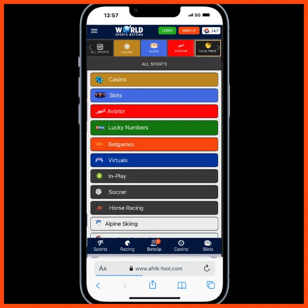Sports betting markets on wsb