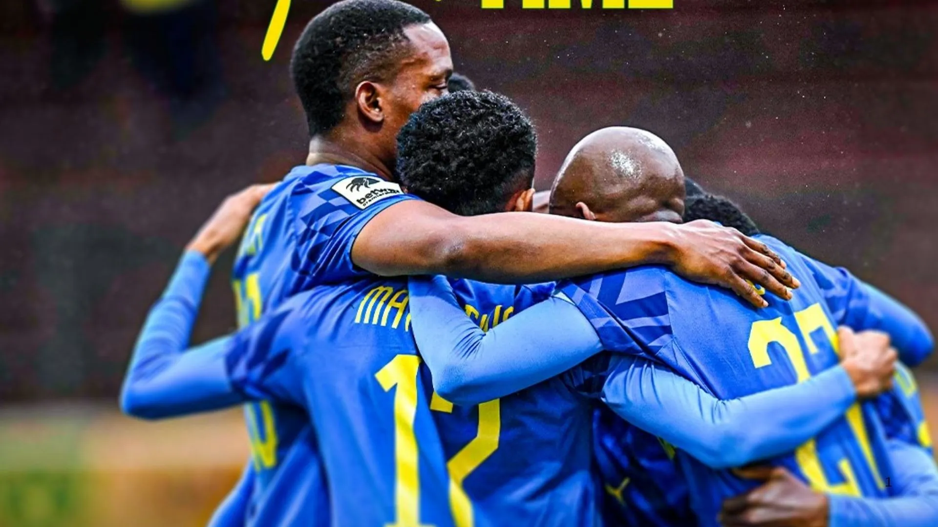 Mamelodi Sundowns celebrate