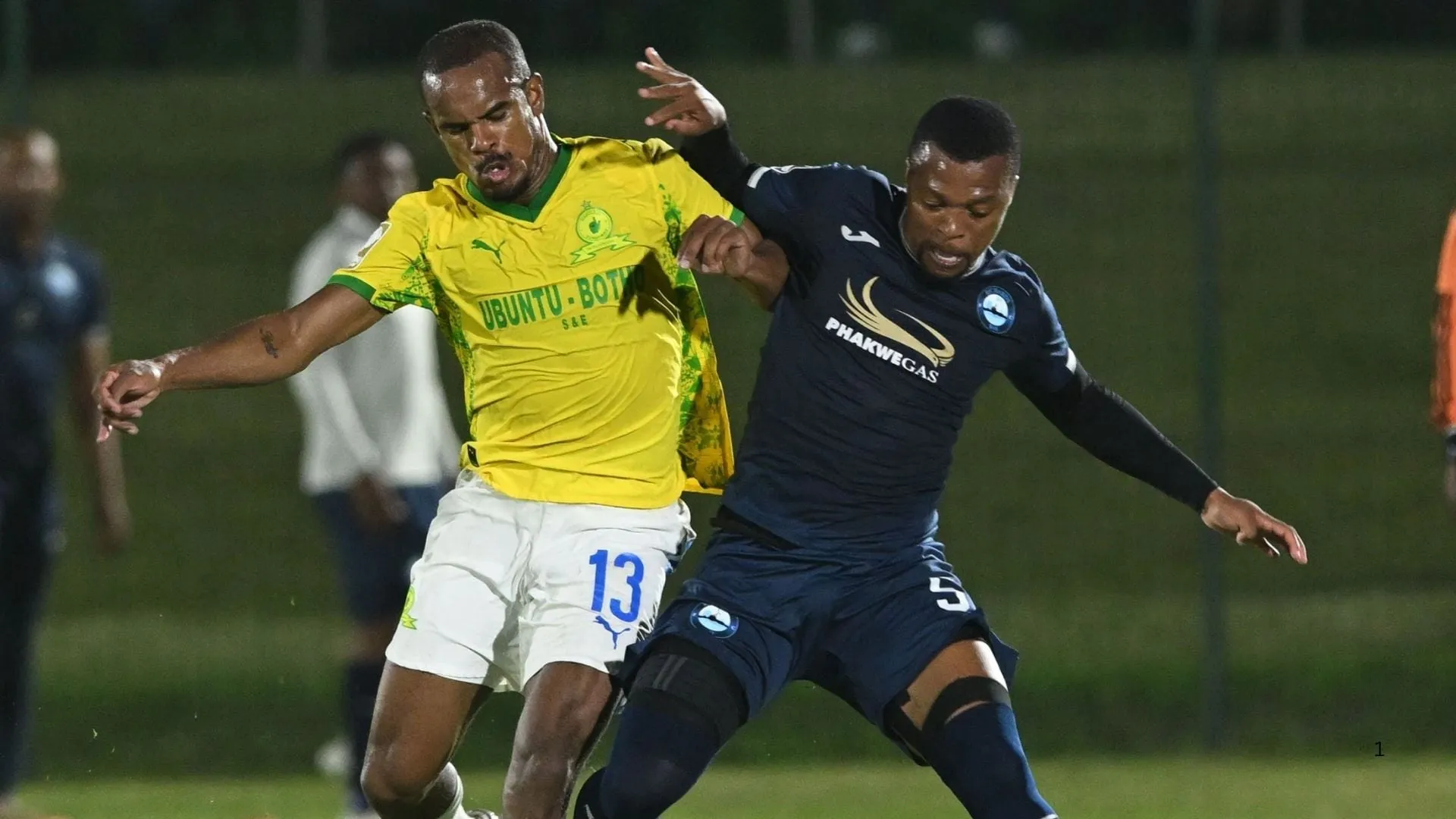 Iqraam Rayners of Mamelodi Sundowns in action against Richards Bay.