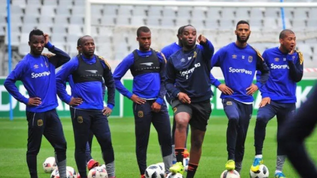 Benni MCarthy during training at Cape Town City. Photo Benni McCarthy Facebook