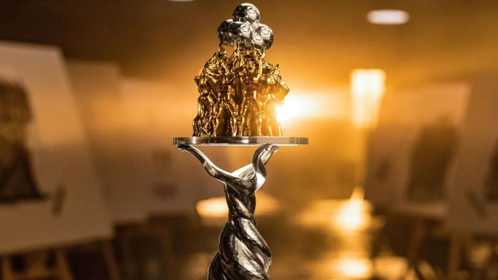 Betway Premiership trophy.