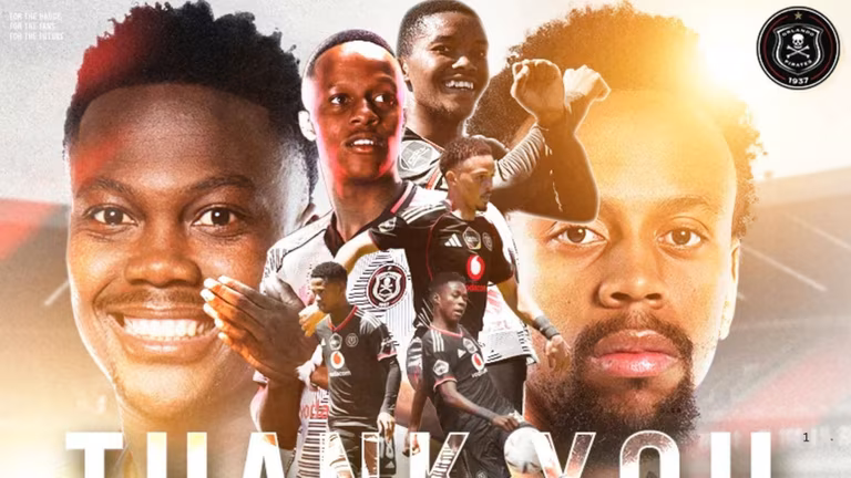 Orlando Pirates confirm seven departures, including top-rated defender