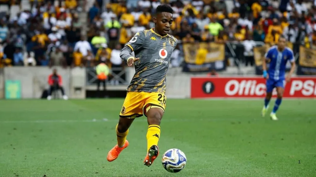 Mfundo Vilakazi in action for Kaizer Chiefs. Photo Kaizer Chiefs