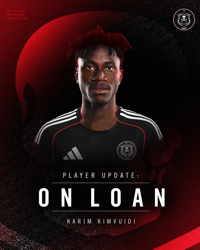 Orlando Pirates confirming the exit of Karim Kimvuidi