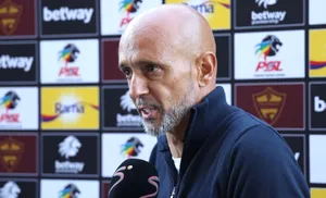 Sundowns Coach Cardoso Blasts Critics, Storms Out of Interview
