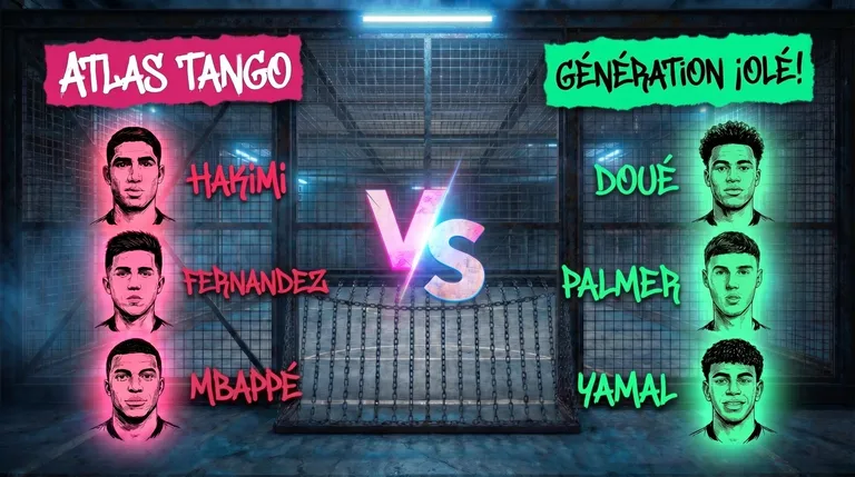 Cage 2026 semi-final &mdash; Hakimi and Atlas Tango or Yamal and Generation &iexcl;Ol&eacute;!? Cast your vote