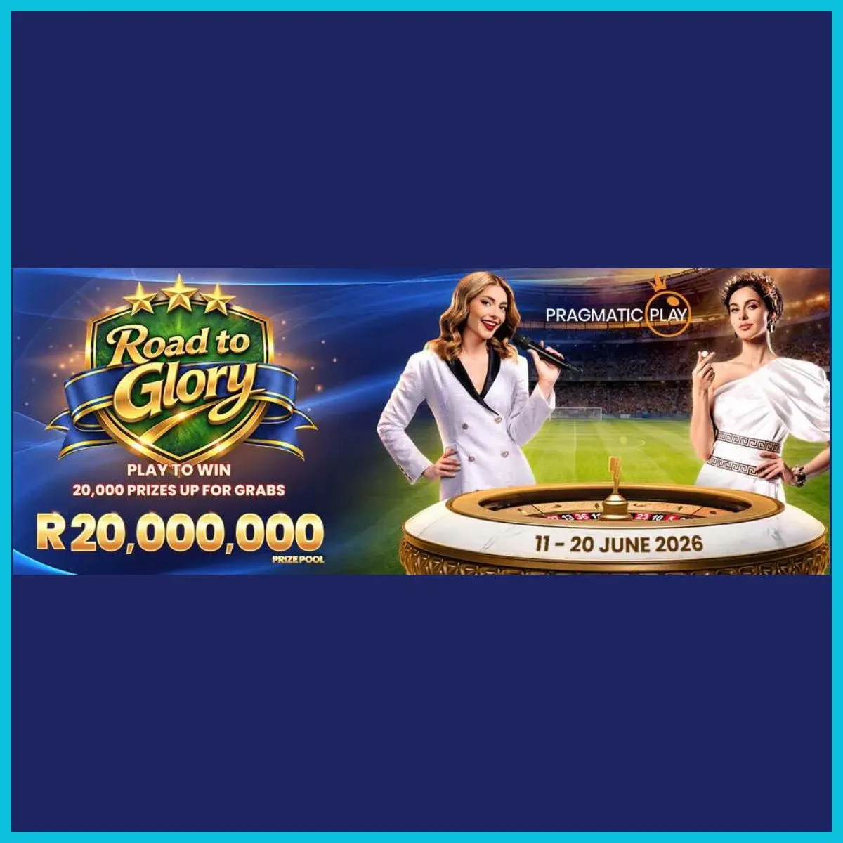 Road To Glory Drops promotional banner
