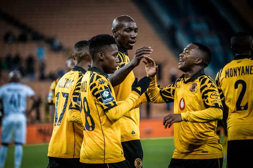 Kaizer Chiefs celebrate