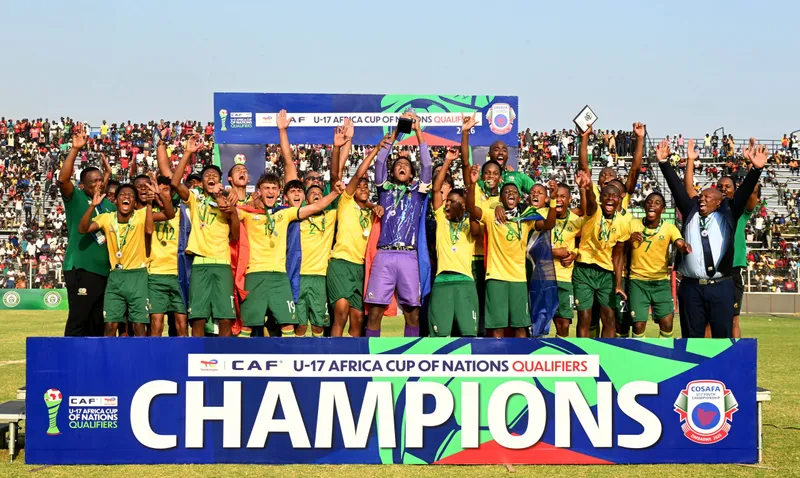 Football &ndash; 2026 CAF TotalEnegies U17 AFCON &ndash; COSAFA Qualifiers &ndash; Final &ndash; South Africa v Angola &ndash; Ngoni Mwos Stadium