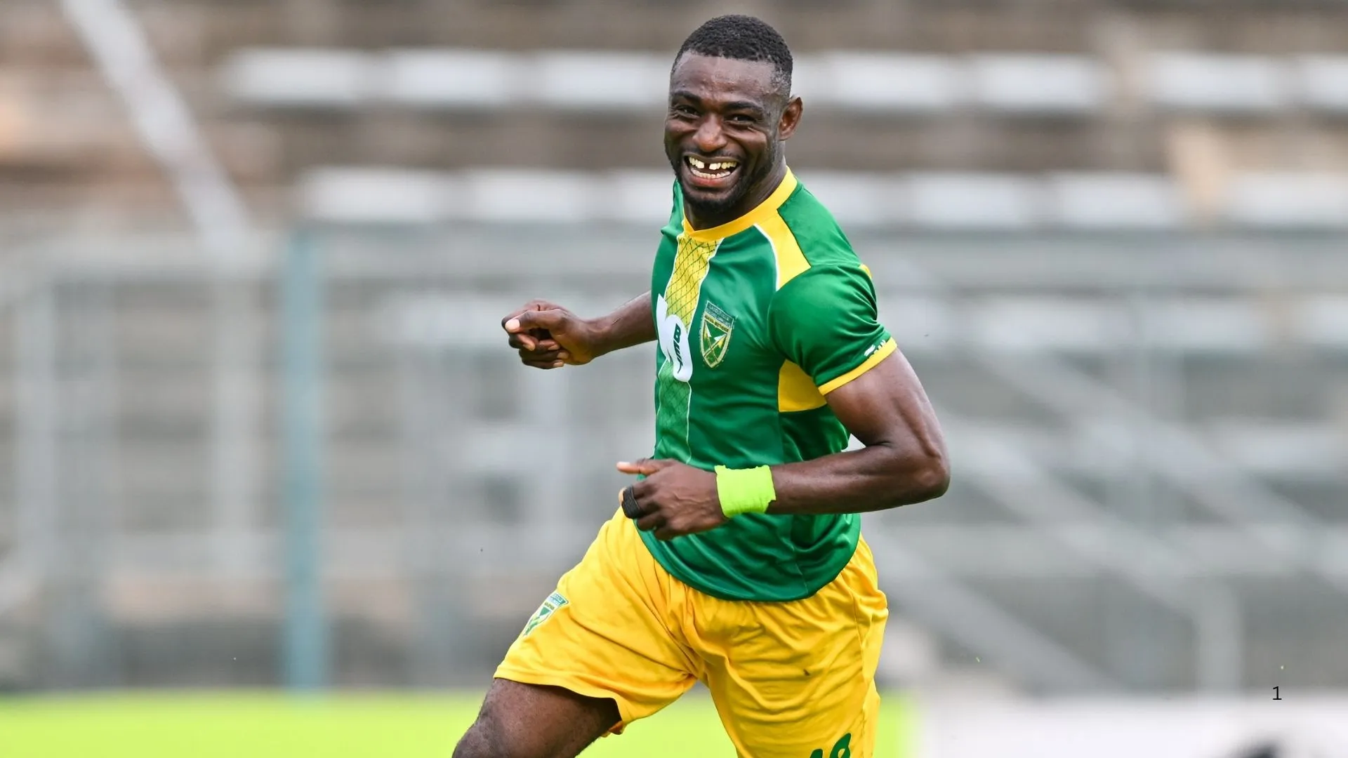 Golden Arrows striker Junior Dion